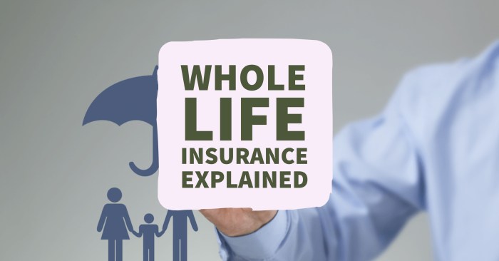 Whole life insurance